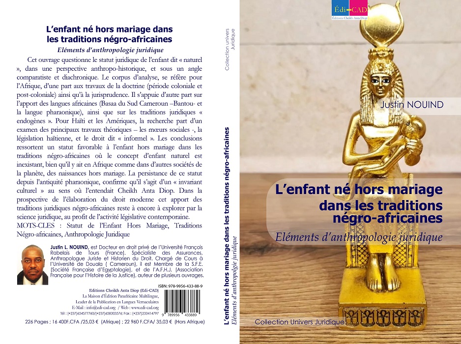 L’enfant né hors mariage dans les traditions négro-africaines : Eléments d’anthropologie juridique